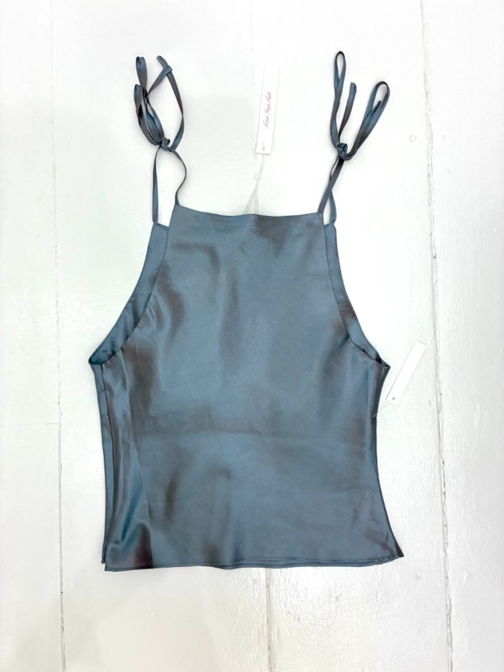 Lisa Says Gah Lucy Top in Opal Blue - Size M - Picture 7 of 9